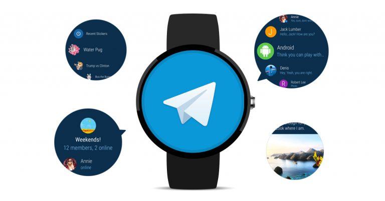 telegram per android wear