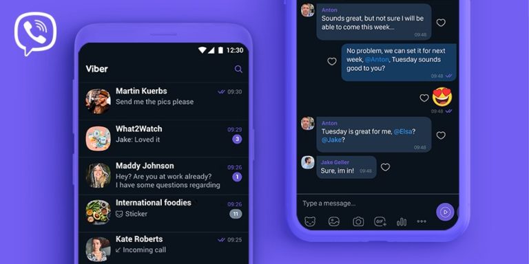 Viber Dark Mode