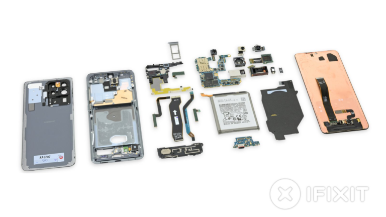 Samsung Galaxy S20 Ultra 5G teardown iFixit