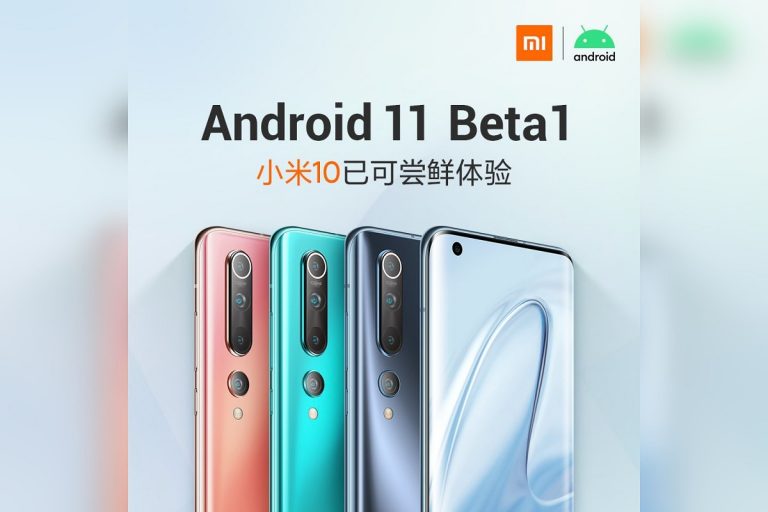 Xiaomi Mi 10 Android 11 Beta 1