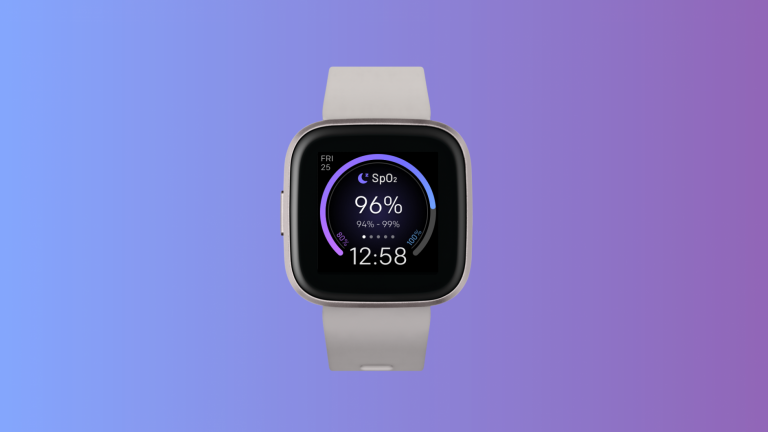 Fitbit watch face SpO2