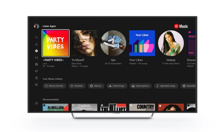 YouTube Music Smart TV