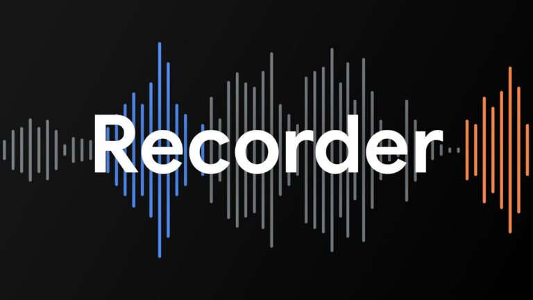 Google Recorder