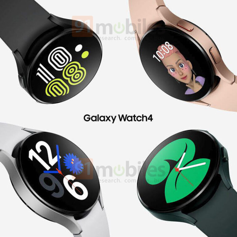 Samsung Galaxy Watch4 Wear OS render (1)