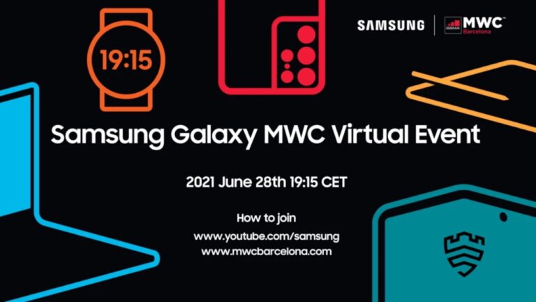 Samsung evento Galaxy al MWC 2021