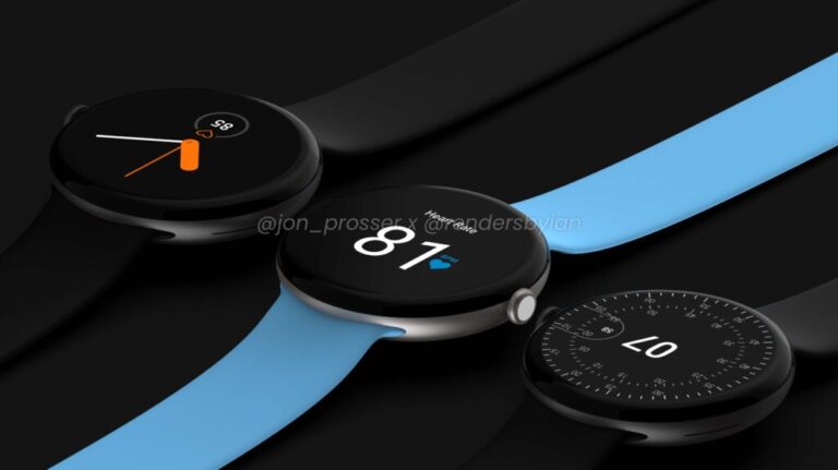 Google Pixel Watch render