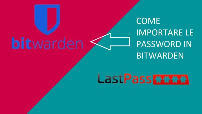 Come importare le password in Bitwarden