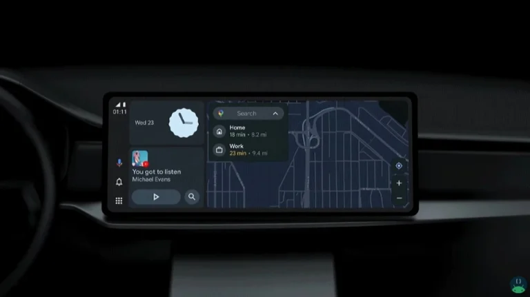 Android Auto nuova UI 2022