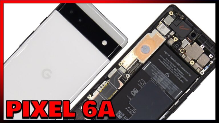 Google Pixel 6a teardown