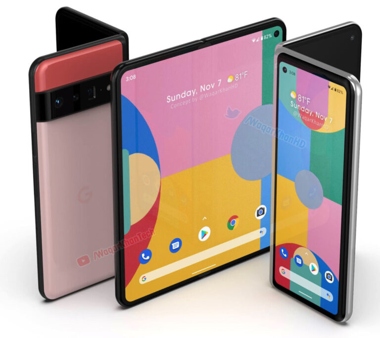 Google Pixel Fold concept