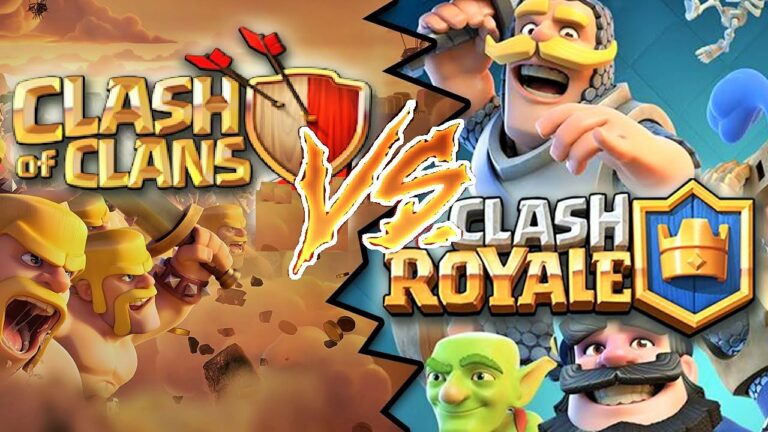 Clash of Clans vs Clash Royale