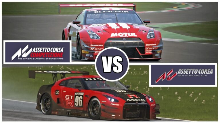 Assetto Corsa vs Assetto Corsa Competizione