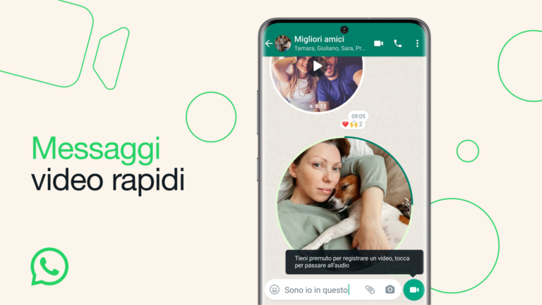 WhatsApp Videomessaggi