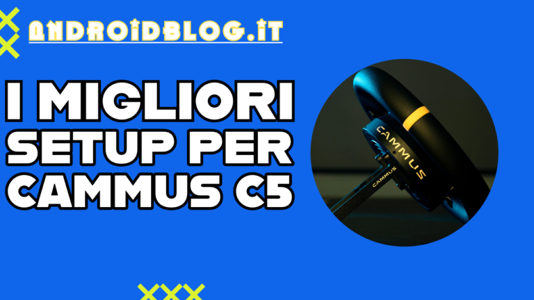 Come personalizzare il setup di Cammus C5