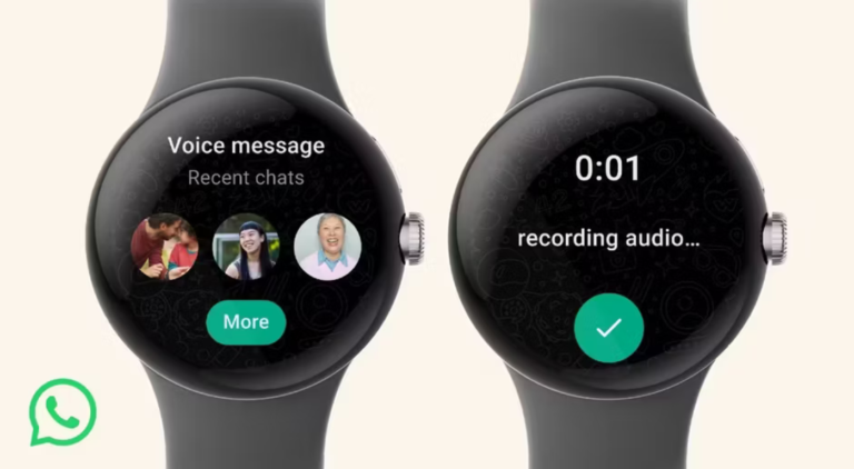 WhatsApp su Wear OS