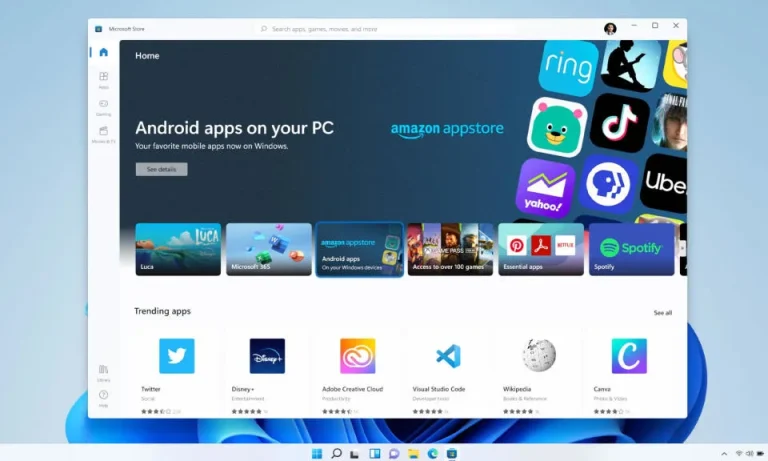 STOP alle App Android su Windows 11