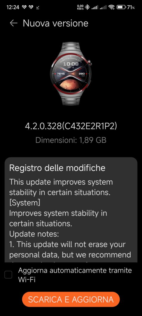 Recensione Huawei Watch 4 Pro Space Edition Androidblog.it Screenshot_2024-05-15-12-24-15-043_com.huawei.health