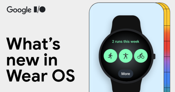 Wear OS 5 Google IO 2024