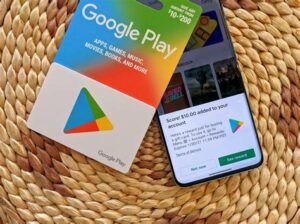 Come usare carta regalo Google Play Store