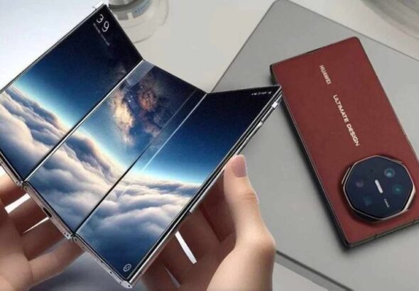 Huawei Mate XT smartphone tri-fold